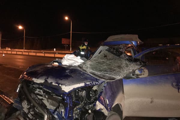 В Сысерти Госавтоинспекция выясняет обстоятельства ДТП, в результате которого один человек погиб и еще двое получили травмы