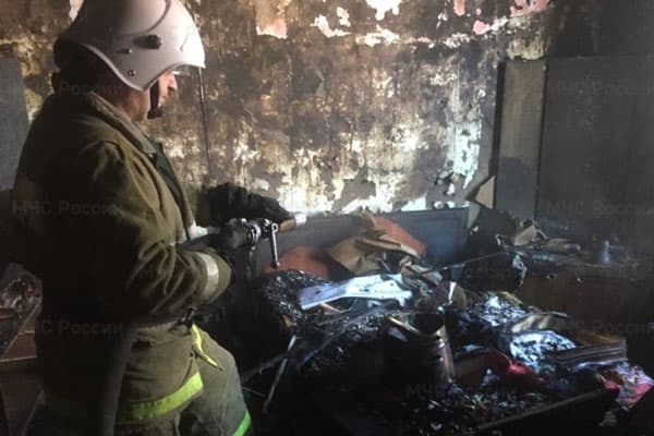 Накануне в Арамиле сгорел частный дом