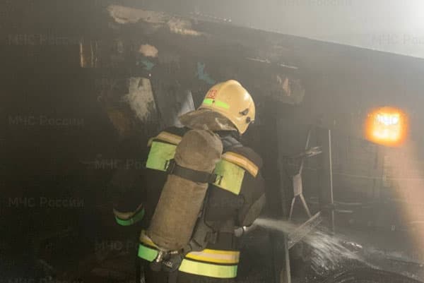 В Арамиле на предприятии сгорела транспортерная лента